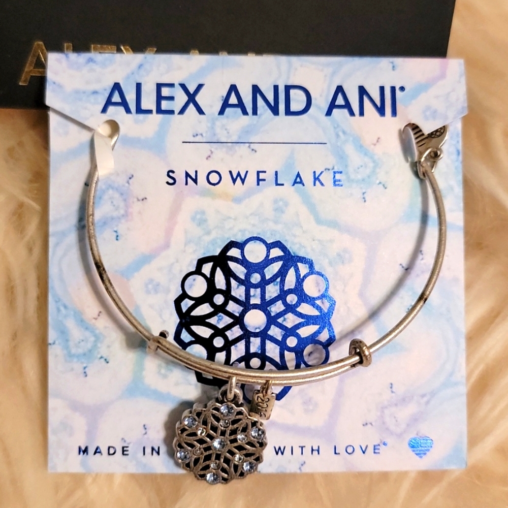 Alex and Ani Snowflake Bracelet 2016